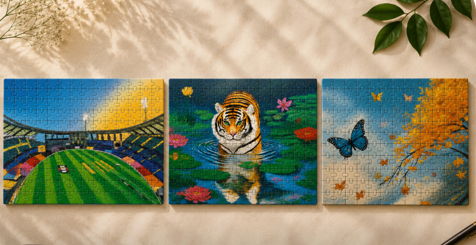 Vibrant Life Puzzle Set